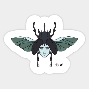 a little bug Sticker